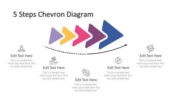 Modern Chevrons Process Diagram