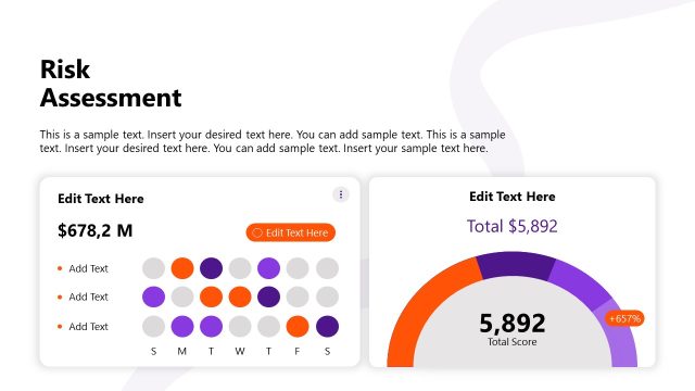 Risk Assessment Slide Template