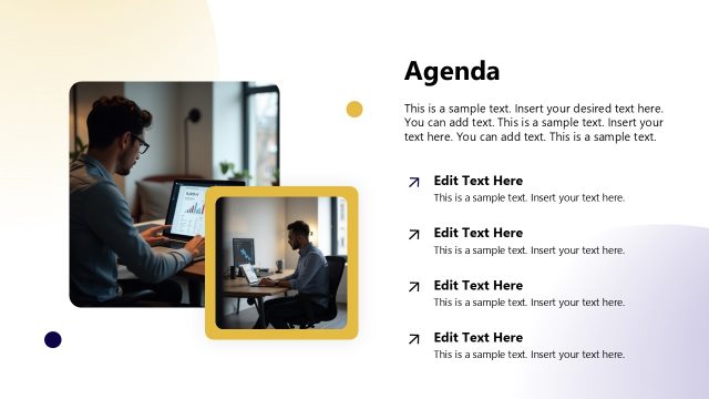 Agenda Presentation – Self Appraisal PPT Template