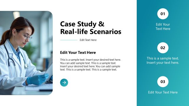 Case Study & Real Life Scenerios Presentation Slide