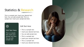 Psychiatric Template PPT Slide Layout 