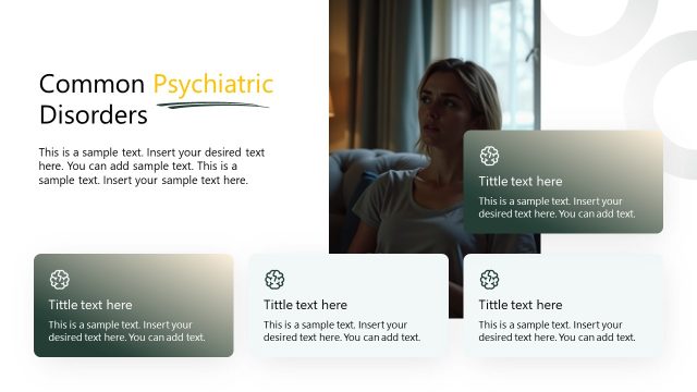 Common Psychiatric Disorders Presentation Slide Template