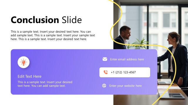 Conclusion Slide – Course Proposal Template