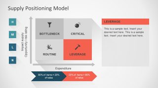 Infographic Matrix Model of Supply Positioning 