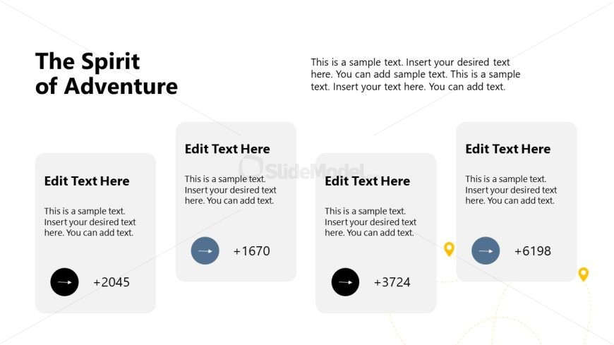 Slide for Spirits of Adventure PPT Template