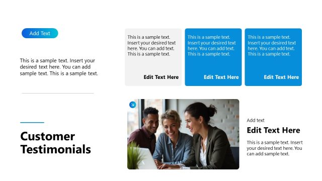 Customer Testimonials Presentation Slide