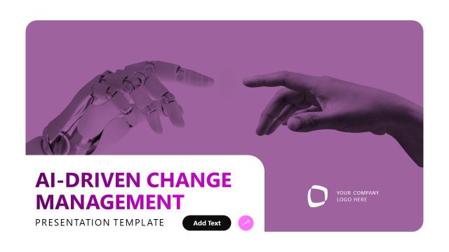 AI Driven Change Management PowerPoint Template