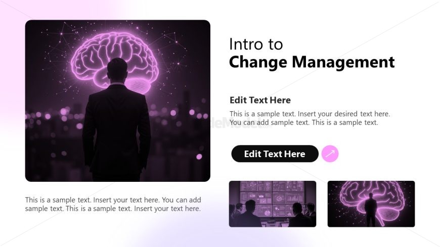 Creative Images Slide for Change Management Intro