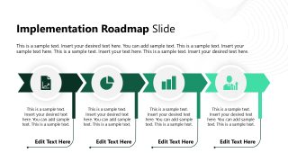 Segmented Arrow Diagram - Management Consulting PowerPoint Slide  