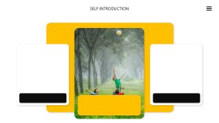 Images Slide for Self Introduction Template