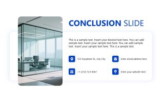 Conclusion Slide - Corporate Pro PPT Template 