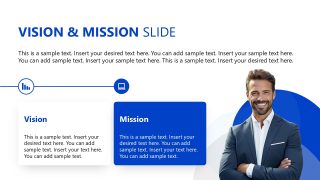 Corporate Pro Template with Blue Color Scheme 