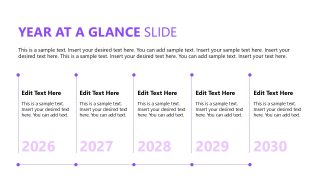Company Annual Report Template for Presentation 