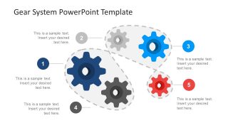 Template of Continuous Process Flow Diagram