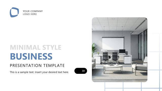 Minimal Style Business PowerPoint Template