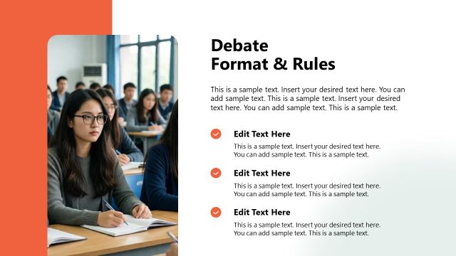 Editable Classroom Debate Kit Presentation Template