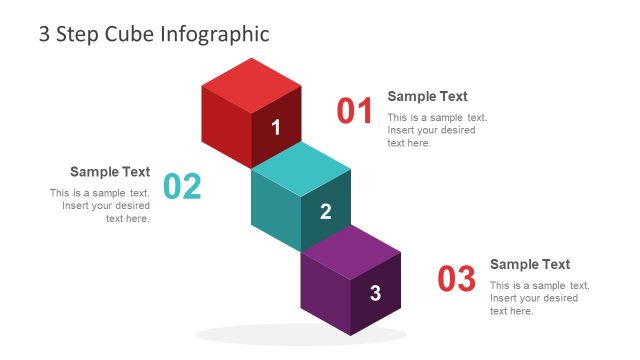 3 Steps Infographic PowerPoint Diagram