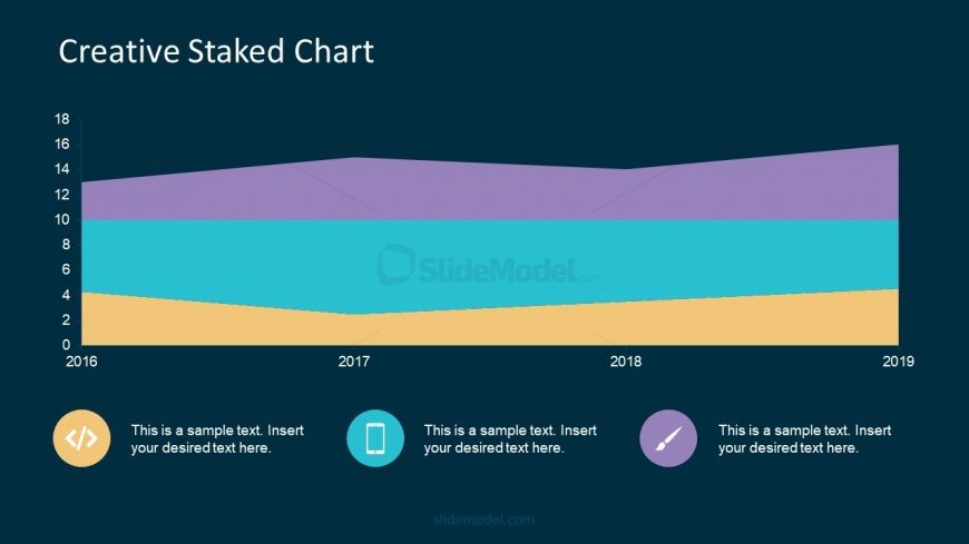 Colorful Stacked Chart Presentation 