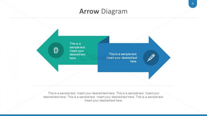 Two Way Medical PowerPoint Chevron