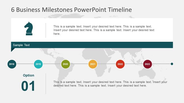 Infographic PowerPoint Timeline Segments