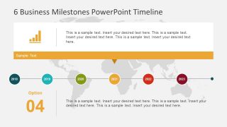 PowerPoint Graph Template Timeline