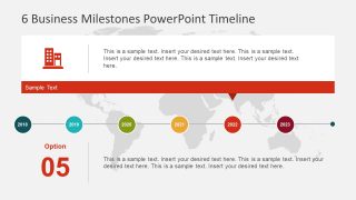 Business Template for Timeline