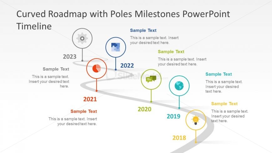 Infographic Timeline Presentation Slide