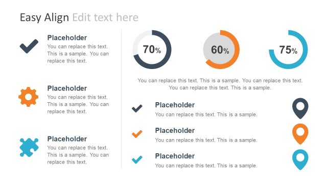 Template of Business Infographics for Reports