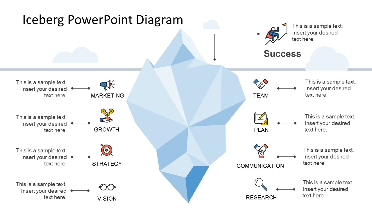 Infographic PPT Template of Success