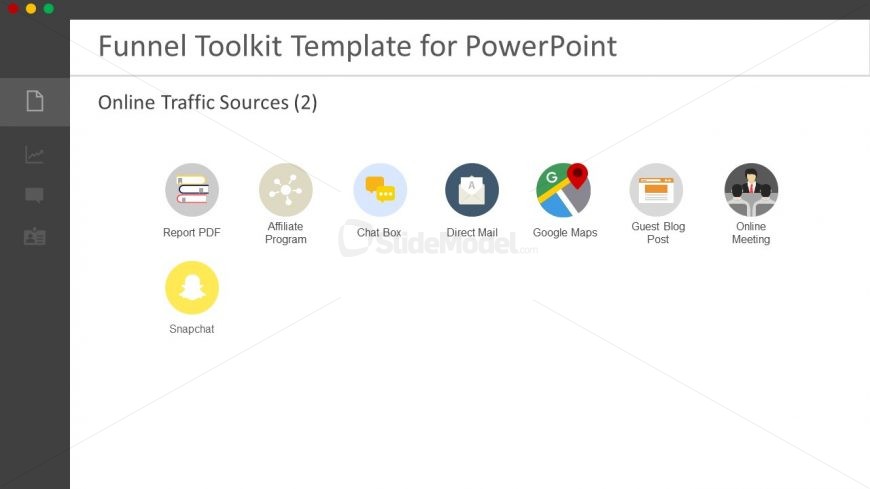 Circular Infographic PowerPoint Icons