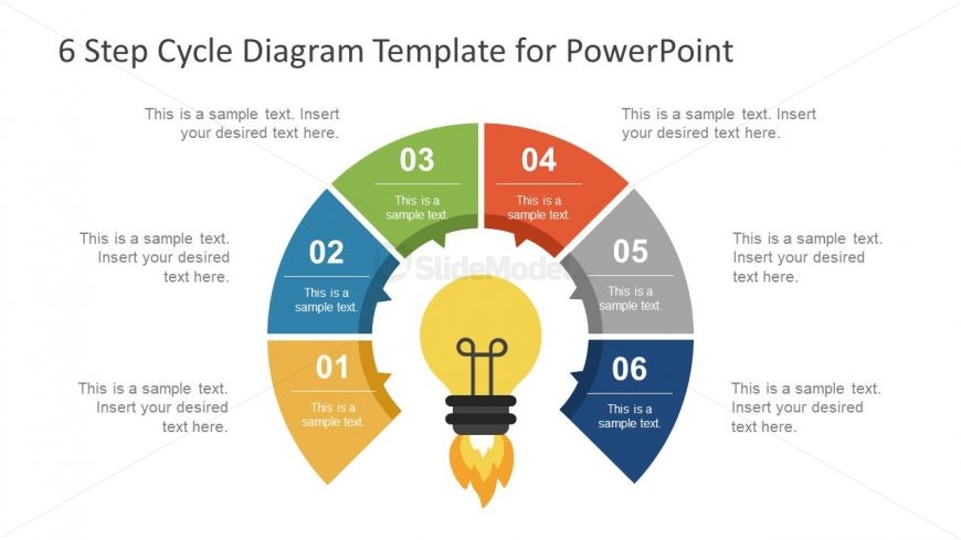 8 Step PowerPoint Diagram