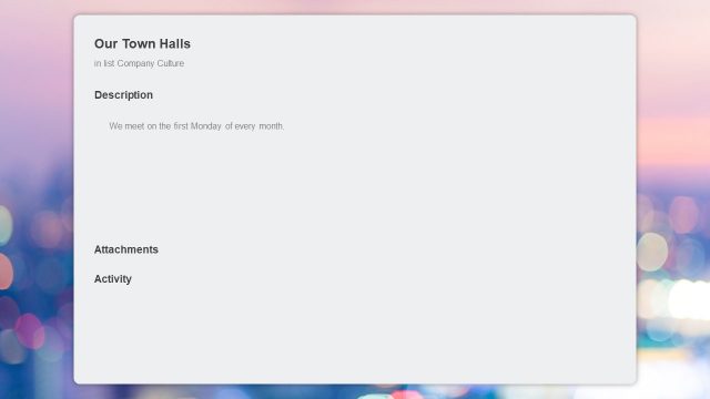 Meeting Schedules PowerPoint Template