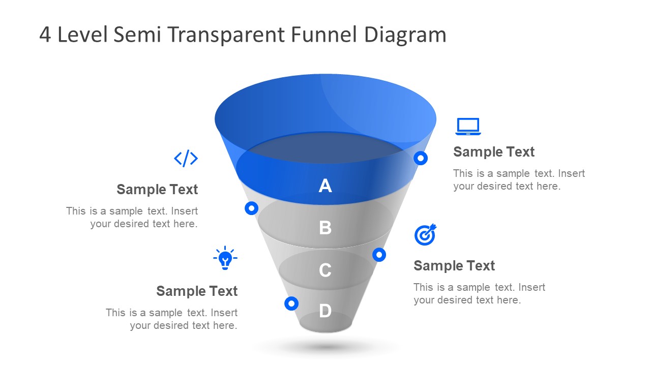 Sales Funnel Clipart Slide