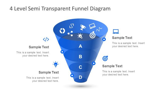 Data Presentation in Vertical Funnel