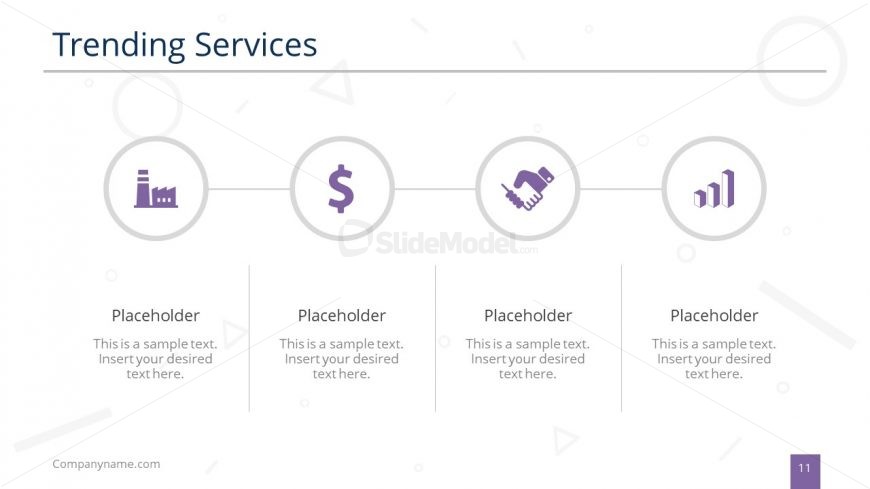 Clipart and Infographic Icons for Services