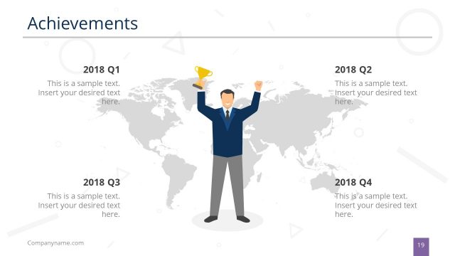 Achievement Slide for Business Goals