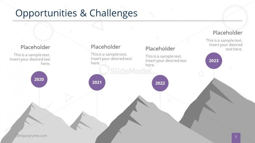 Timeline Design PPT Challenges