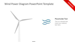 Creative Wind Blade Animation Slide