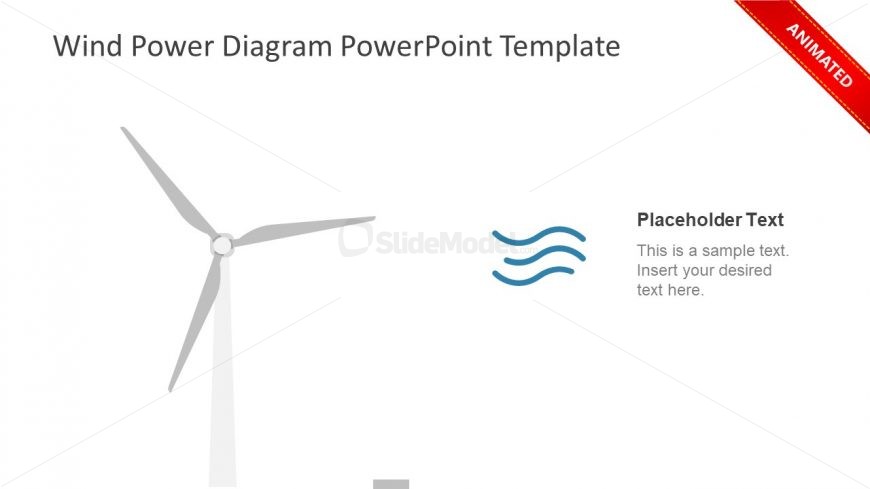 Creative Wind Blade Animation Slide
