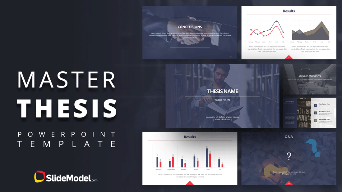 thesis defence presentation template