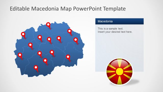 Macedonia Map Geographic Navigation