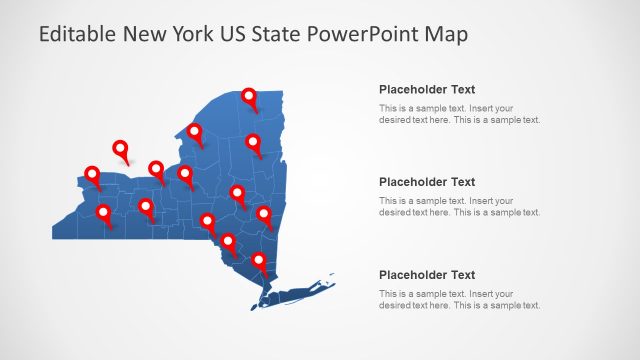 NY State PowerPoint Map