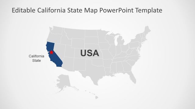 US State Map USA PPT