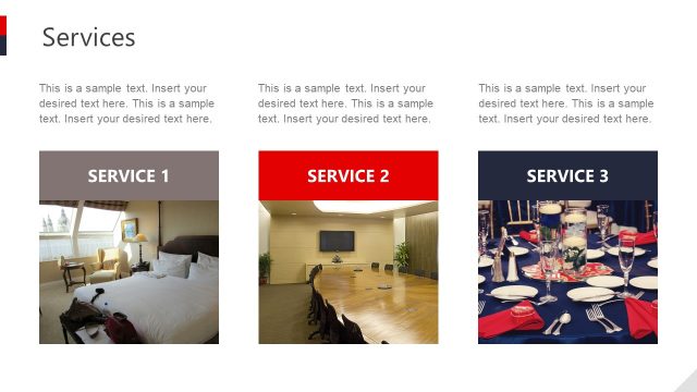 Services Comparison Chart Slide