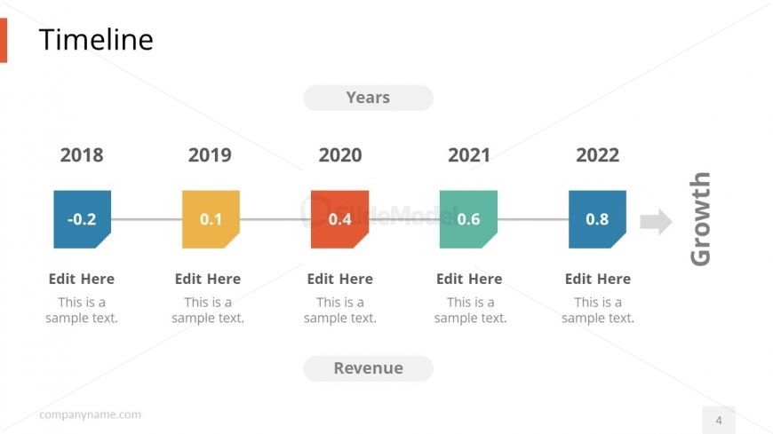 Startup Concept Business Timeline 