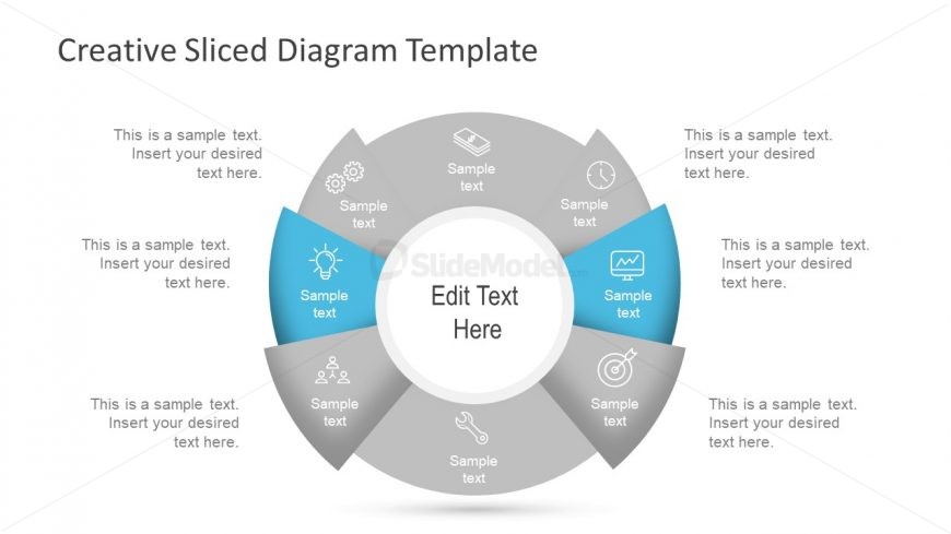 Circular Diagram Template Cycle 