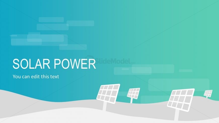 Solar Power Pannels Template