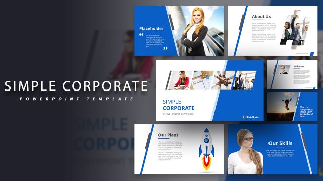 Simple Corporate PowerPoint Template
