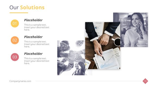 Solution Provider Company Introduction Template
