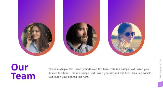 Team Template Photo Placeholders